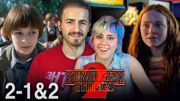 STRANGER THINGS SEASON 2 EPISODES 1&2 REACTION - FIRST TIME WATCHING - REVIEW
