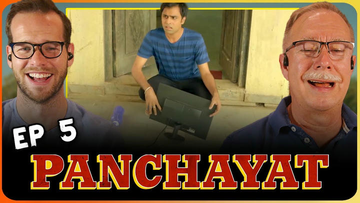 Panchayat Ep 5 Reaction Video | Jitendra Kumar | Raghubir Yadav | Chandan Roy | Nina Gupta