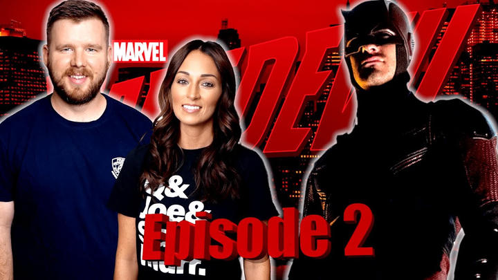 My girlfriend watches Daredevil for the FIRST time || S01E02