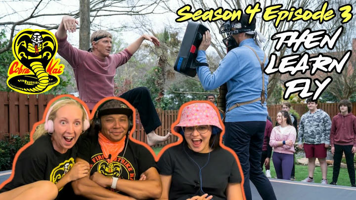 COBRA KAI 4x03 - Then Learn Fly | Reaction!