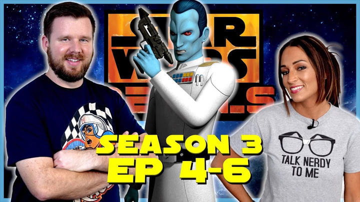 My wife watches Rebels for the FIRST time || S03 Episode 4-6