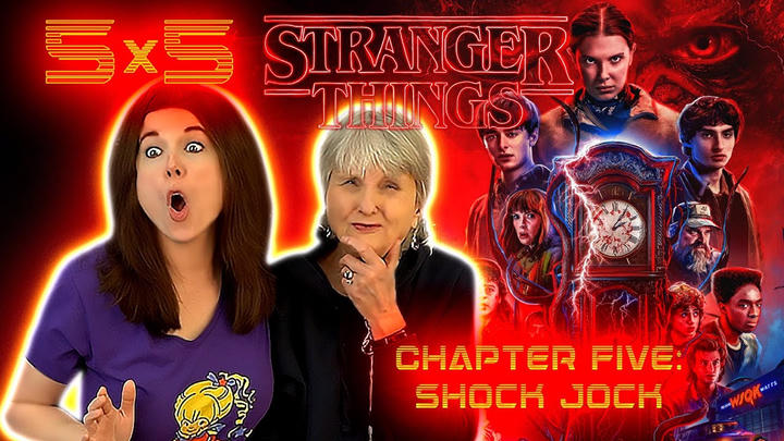 STRANGER THINGS 5x5 REACTIONS!! Chapter Five: Shock Jock