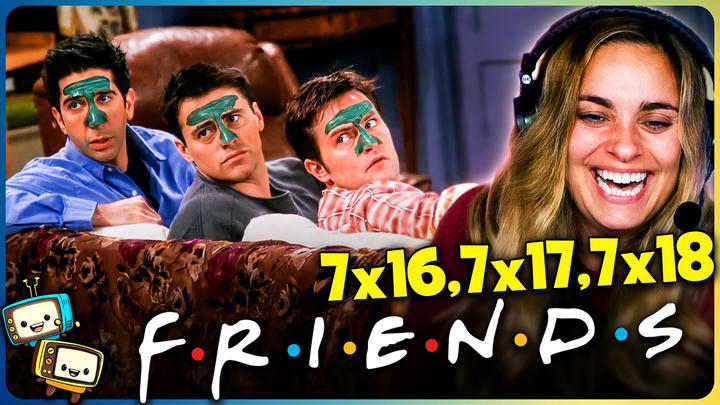 FRIENDS (2000) Season 7 Episodes 7x16, 7x17 & 7x18 Reaction! | First Time Watch!