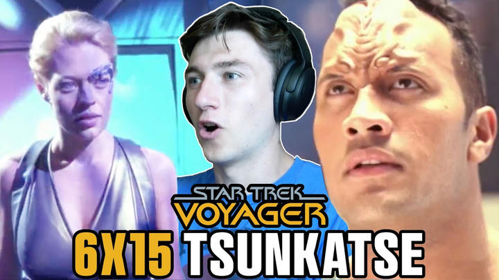 The ROCK??? STAR TREK VOYAGER 6X15 “Tsunkatse” | FIRST TIME WATCHING REACTION