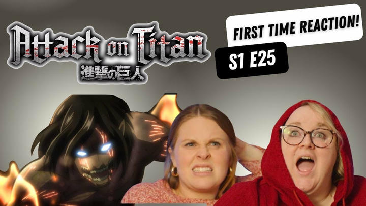 Attack On Titan DUB | S1 E25 | Raid on Stohess District, Part 3 | FIRST TIME REACTION