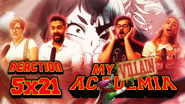 My Hero Academia - 5x21 Revival Party - Group Reaction