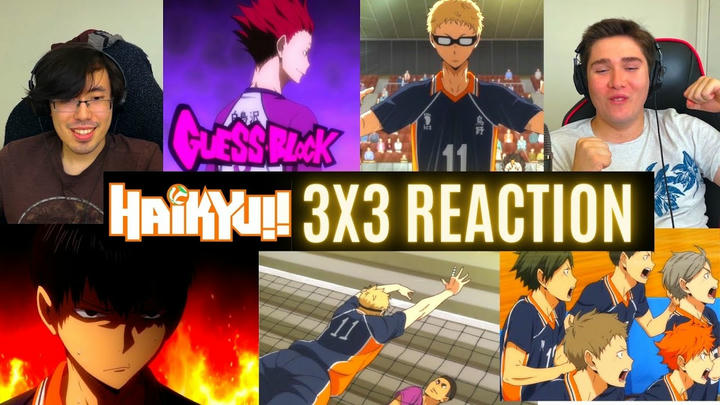 REACTING to *3x3 Haikyuu* TSUKKI STEPS UP!! (First Time Watching) Sports Anime