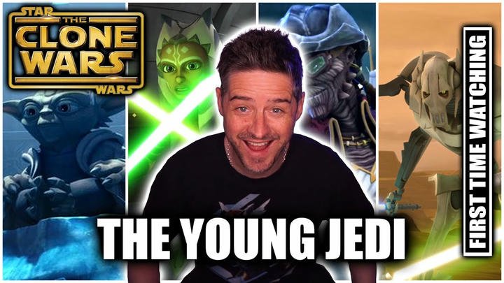 Star Wars: The Clone Wars (The Young Jedi) FIRST TIME WATCHING REACTION!