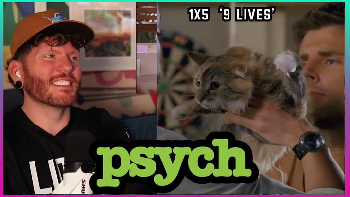 First time watching PSYCH 1x5 '9 Lives' REACTION