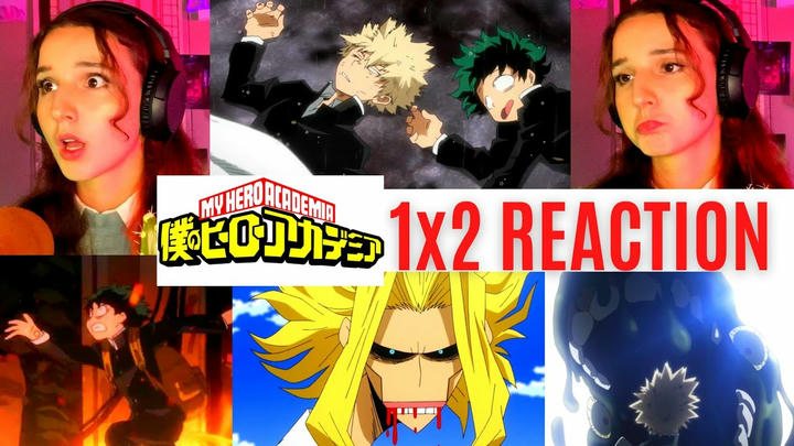 REACTING to *1x2 My Hero Academia* DEKU SAVES THE DAY!! (First Time Watching) Shonen Anime