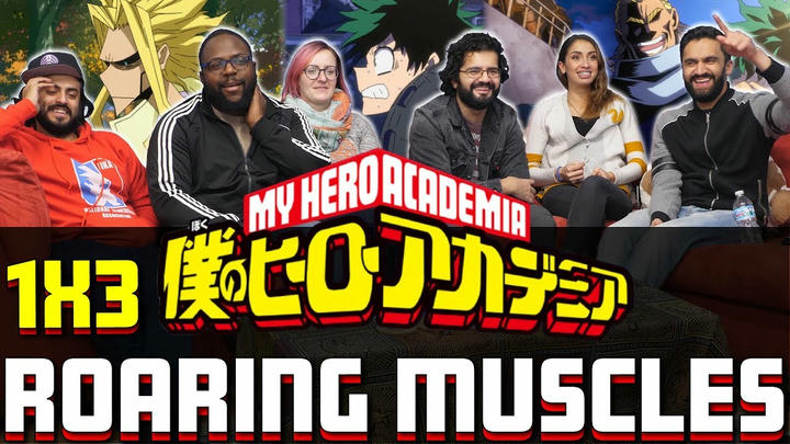 My Hero Academia - 1x3 Roaring Muscles - Group Reaction