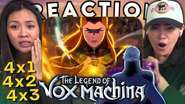 STARTING OFF WITH PEAK 🐻🔥⚔️ The Legend of Vox Machina Season 4 Episodes 1-3 | Reaction & Review