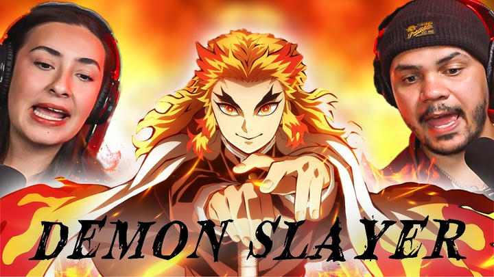 DEMON SLAYER TOOK OUR ANIME VIRGINITY! *PART 7* MUGEN TRAIN EP 1-3