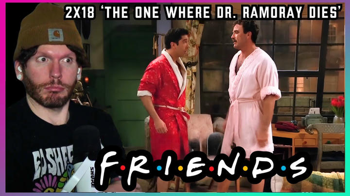 An elevator shaft?! 😂 | Friends REACTION 2x18 ''The One Where Dr. Ramoray Dies'