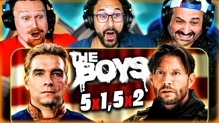 THE BOYS SEASON 5 Episode 1 & 2 REACTION – WE ARE OFF TO A WILDLY INTENSE START! – REVIEW