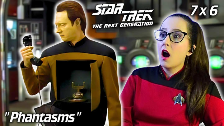 🖖Star Trek: The Next Generation 7x6 Phantasms FIRST TIME WATCHING Reaction