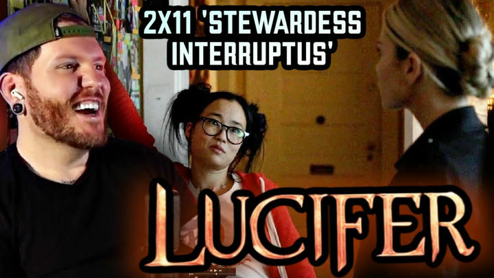 First time watching LUCIFER 2x11 Reaction 'STEWARDESS INTERRUPTUS'
